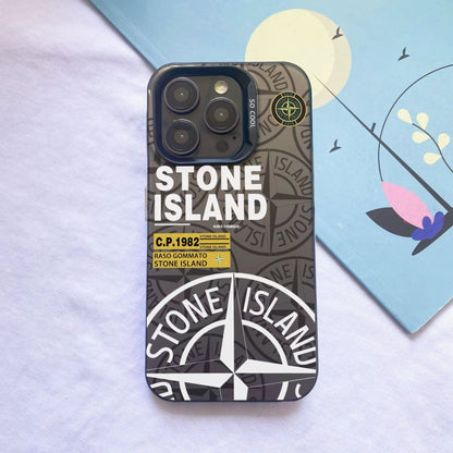 Iphone 16 15 14 13 12 11 XS XR Mini plus Pro Max Iceland Stone Island and Cp Coque Shell Hull Mobile Cell Phone Case Back Cover