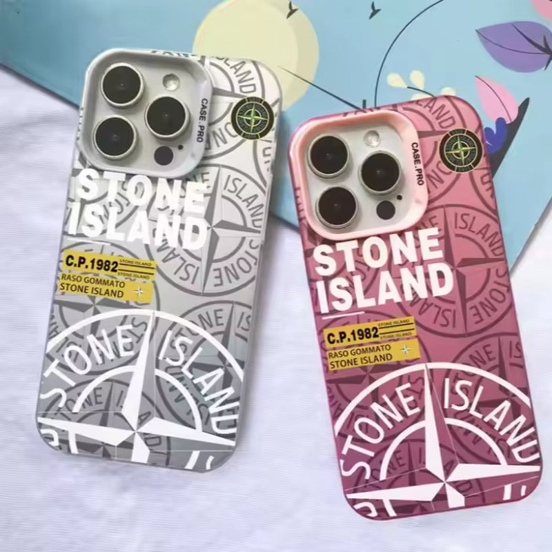 Iphone 16 15 14 13 12 11 XS XR Mini plus Pro Max Iceland Stone Island and Cp Coque Shell Hull Mobile Cell Phone Case Back Cover